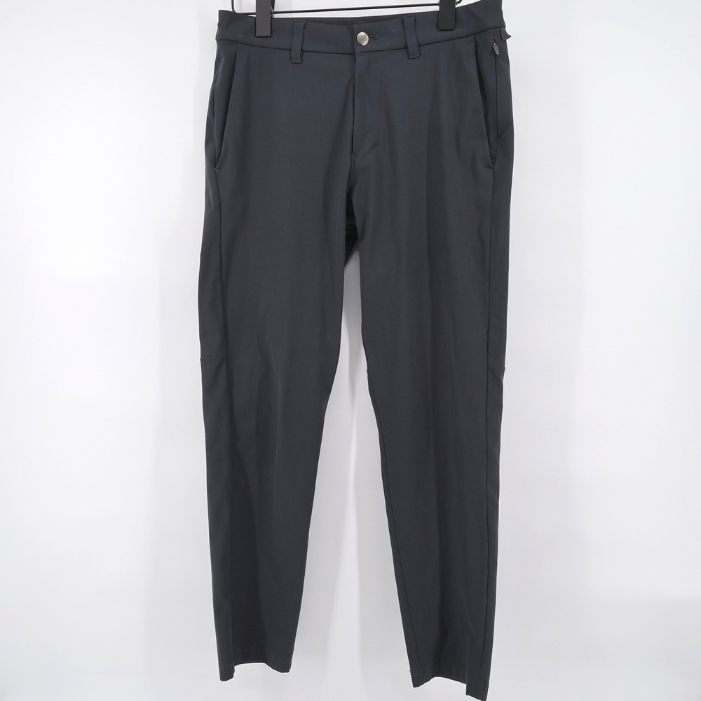 Lululemon ABC Commission Wapstreme Slim Fit Pants Obsidian Dark Gray Men 30x30 - Picture 2 of 9